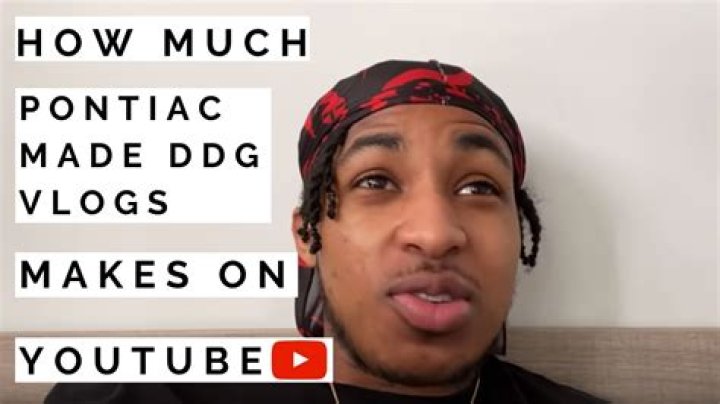 PontiacMadeDDG VLOGS video statistics